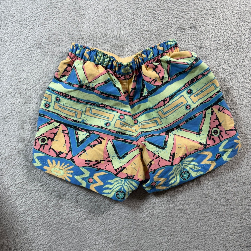 Patagonia Baggies Shorts Kids 6-12M Multicolor Geometric Abstract Print - Picture 2 of 6